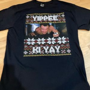 Die Hard Bruce Willis Holiday T-shirt